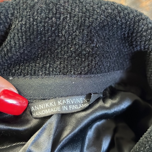 Vintage Annikki Karvinen jacket. Stunning! Handmade in Finland. XS. - Picture 4 of 7